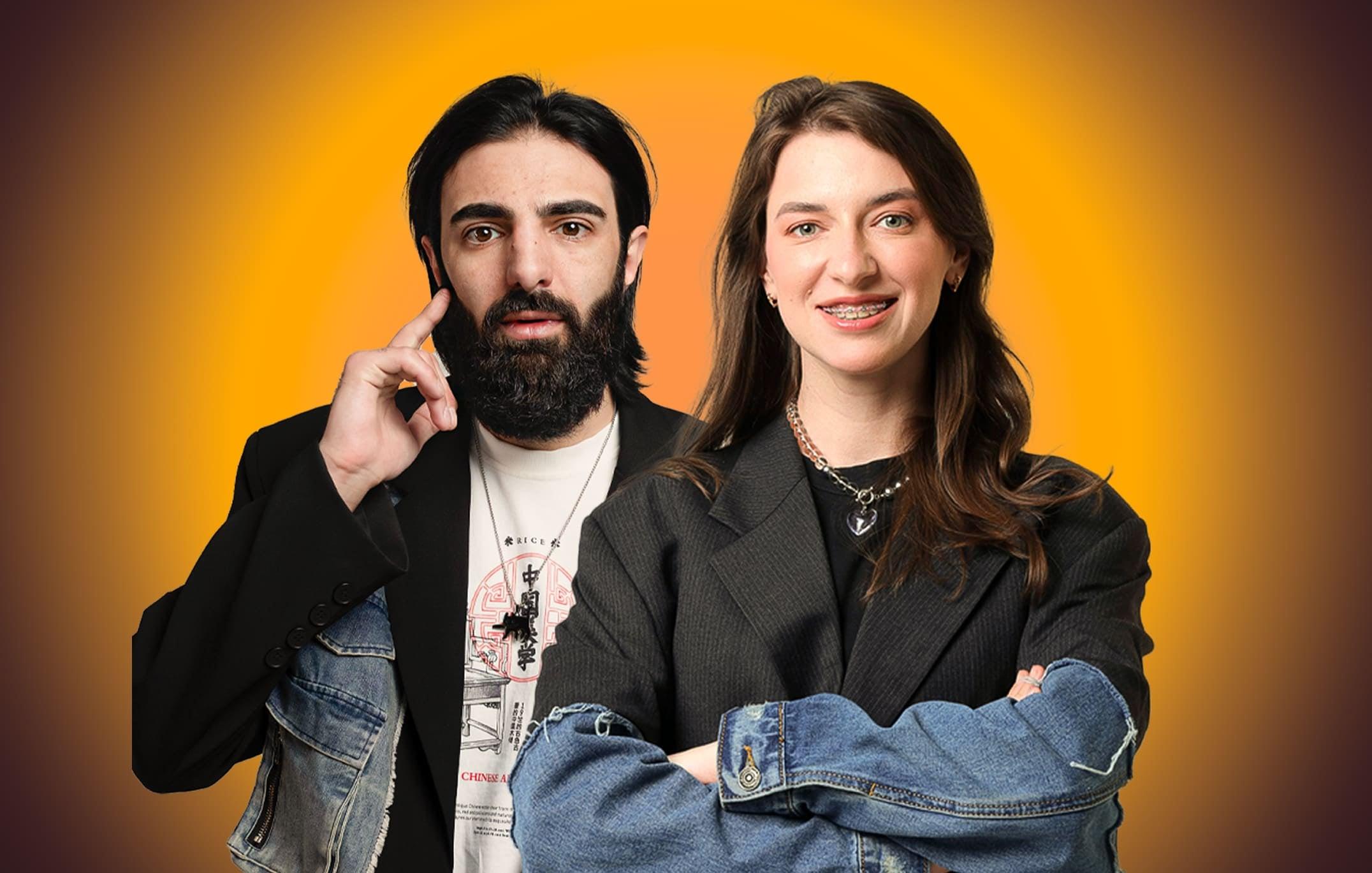 Эльдар Агаев и Надя Бобрышева