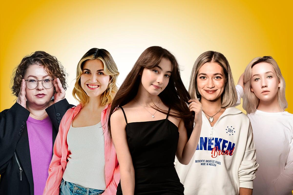 Большой девчачий стендап